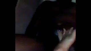 interracial footjob