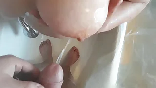 Pissing on my sexy stepmom's confidential